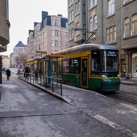 Cozy Downtown Fredrikinkatu Wi-fi Apartment *