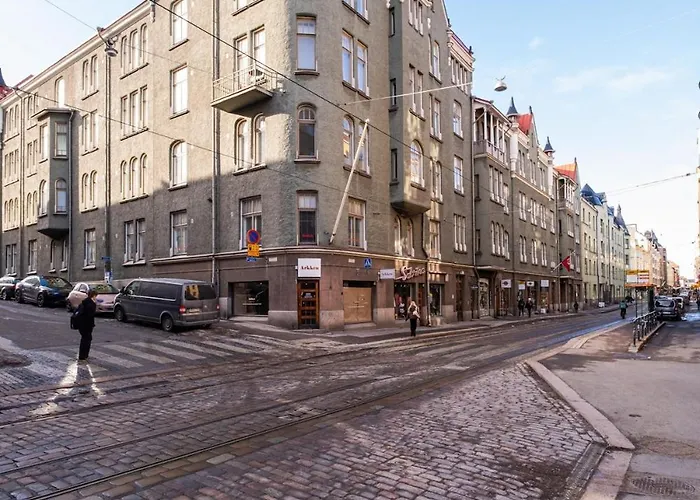 Apartment Cozy Downtown Fredrikinkatu Wi-fi Helsinki